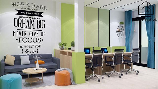 Thiết kế văn phòng nhỏ hẹp mang lại những lợi ích cực lớn